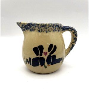 Vintage Alpine Pottery Roseville Ohio Pitcher Amish Decorations